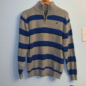 Stripped nautica sweater || XL